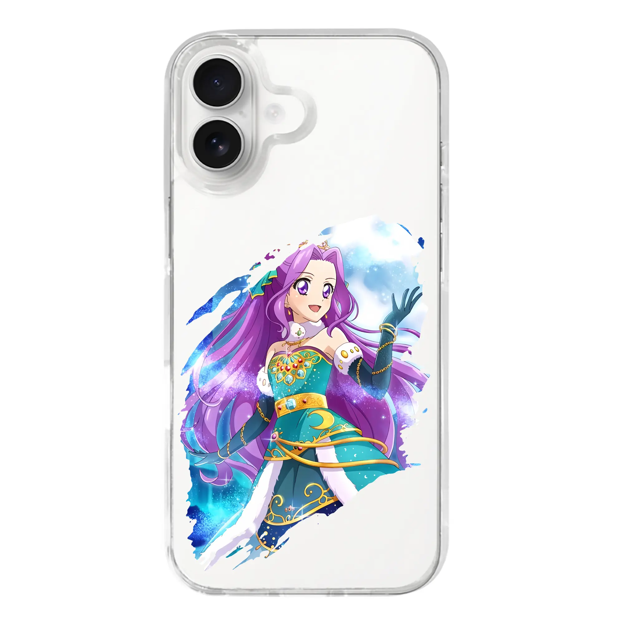 アイカツ グッズ 神崎 美月 - iPhone 17シリーズ 透明スマホケース – 薄型・耐衝撃・精密フィット保護カバー
